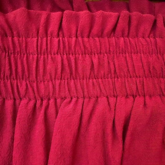 Forever 21 NWT Burgundy boho shorts relaxed fit - Picture 3 of 8